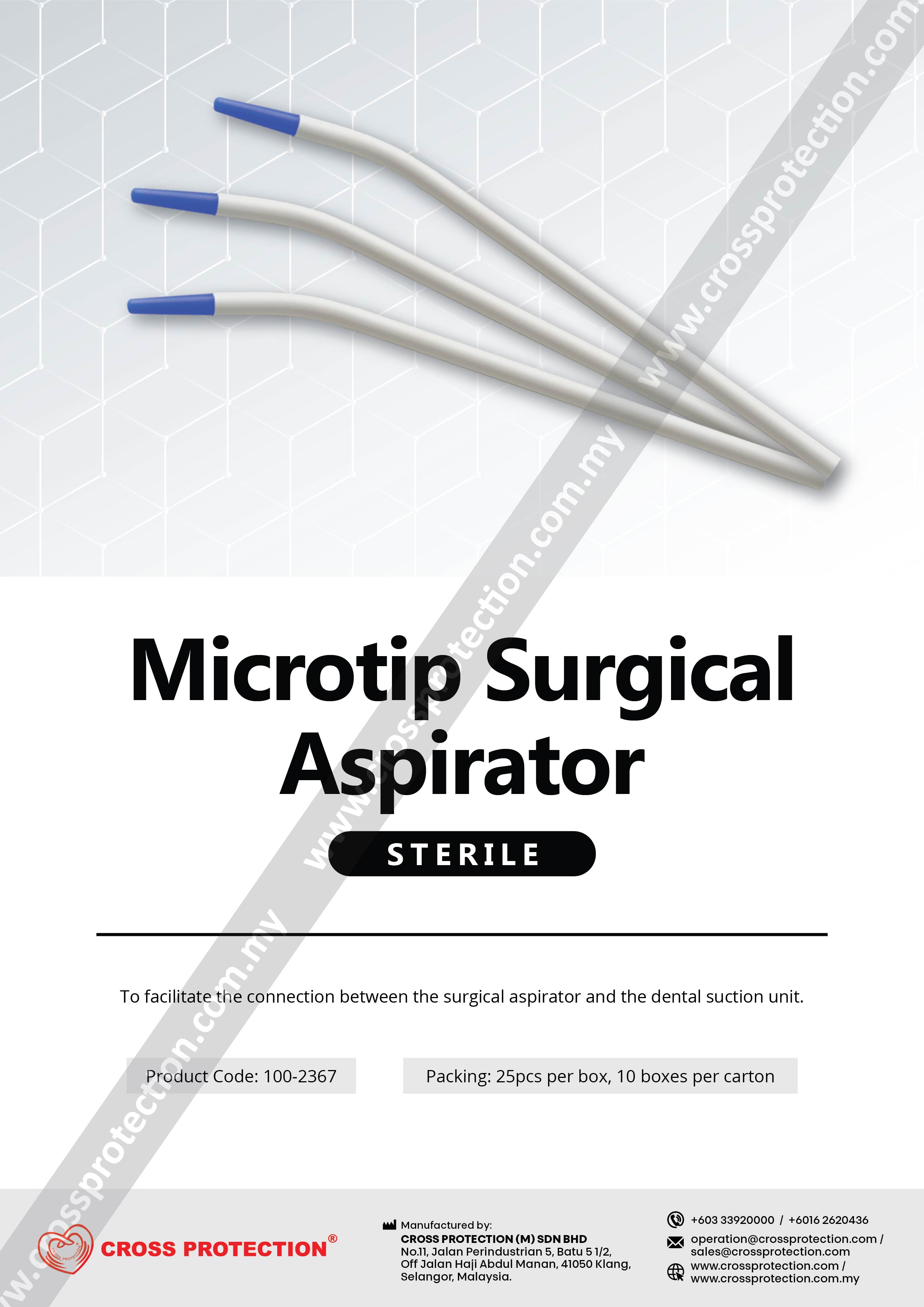 Microtip Surgical Aspirator Sterile
